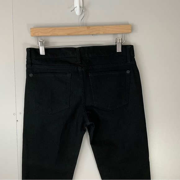 New! Rock & Republic Stretch Black Denim Jeans Skinny Ankle Rear Zipper 31 27 - Picture 6 of 11